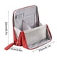 thumbnail image 5 of Bolsa de maquillaje Doresty de gran capacidad con compartimentos, organizador portátil impermeable para artículos de tocador de viaje y cosméticos diarios. Aestivo | Vino | AESTIVO, 5 of 7
