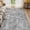 Gray, variant on UERMEI 9'x12' Washable Area Rugs for Living Room, Modern Abstract Printed Carpet, Non Slip Indoor Rug for Bedroom Home Decor Carpets, Gray