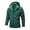 Green, variant on Mens Windbreaker Jackets Windproof Outdoor Breathable Hardshell Long Sleeved Hooded Casual Solid Coat Jacket Windbreaker Front-Zip Jacket Black XS