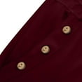 thumbnail image 4 of frariair ​Contour Fit Active Cropped Leggings For Women Tummy Control Workout Capris With Side Pockets Quick Dry Gym Lounge Hybrid​ Wine, 4 of 9