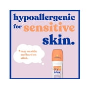 Dry Idea Antiperspirant & Deodorant Roll-On Unscented, Hypoallergenic for Sensitive Skin, 72 Hour Odor Protection, 3.25 fl oz (Pack of 2)