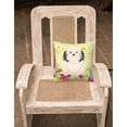thumbnail image 2 of Carolines Treasures BB6019PW1818 Easter Eggs Lowchen Fabric Decorative Pillow, 2 of 2