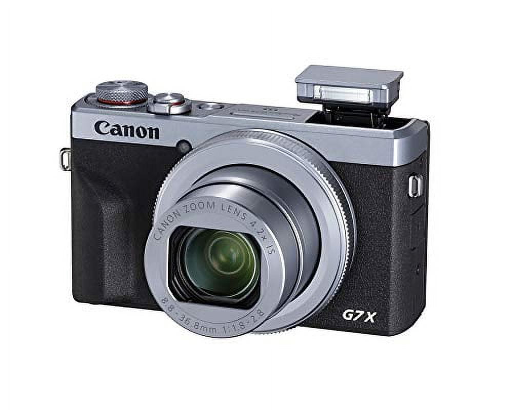 Canon PowerShot G7 X Mark II Photography Camera, Black with Full