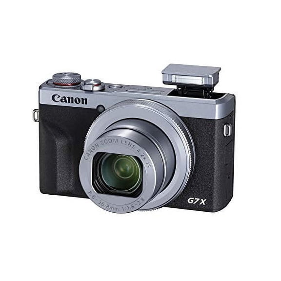Canon PowerShot Digital Camera [G7 X Mark III] International Model - Silver
