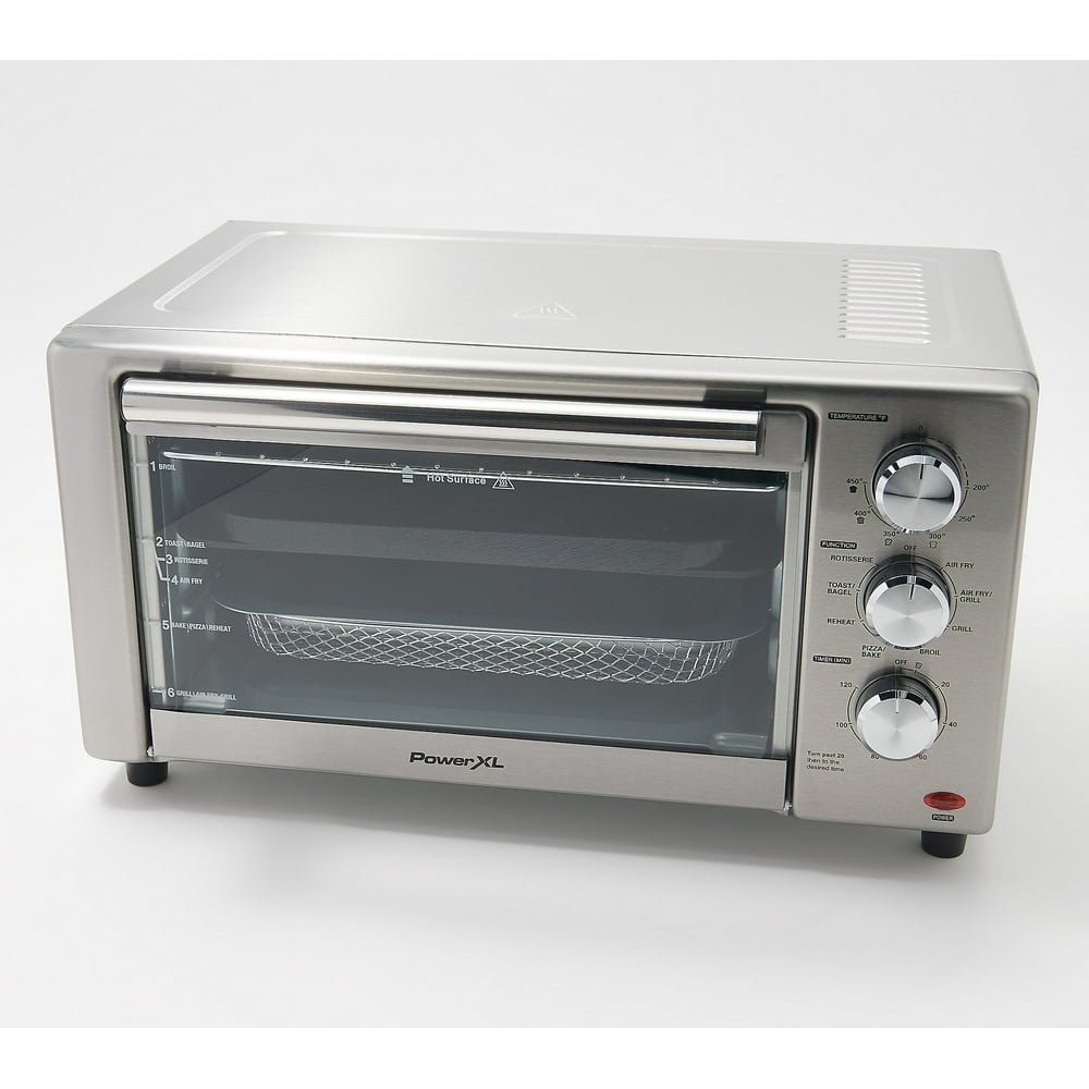 PowerXL Stainless Steel Air Fryer Oven with Grill Refurbished Walmart