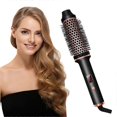 thumbnail image 5 of 3 in 1 ionic hair straightener curling brush professional styler, 5 of 5