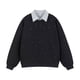 thumbnail image 1 of pstuiky Camisas casuales de manga larga para hombre, Blusa/camiseta informal elegante a rayas de manga larga con cuello, botones y bolsillo para hombre camisetas de hombre s, 1 of 4