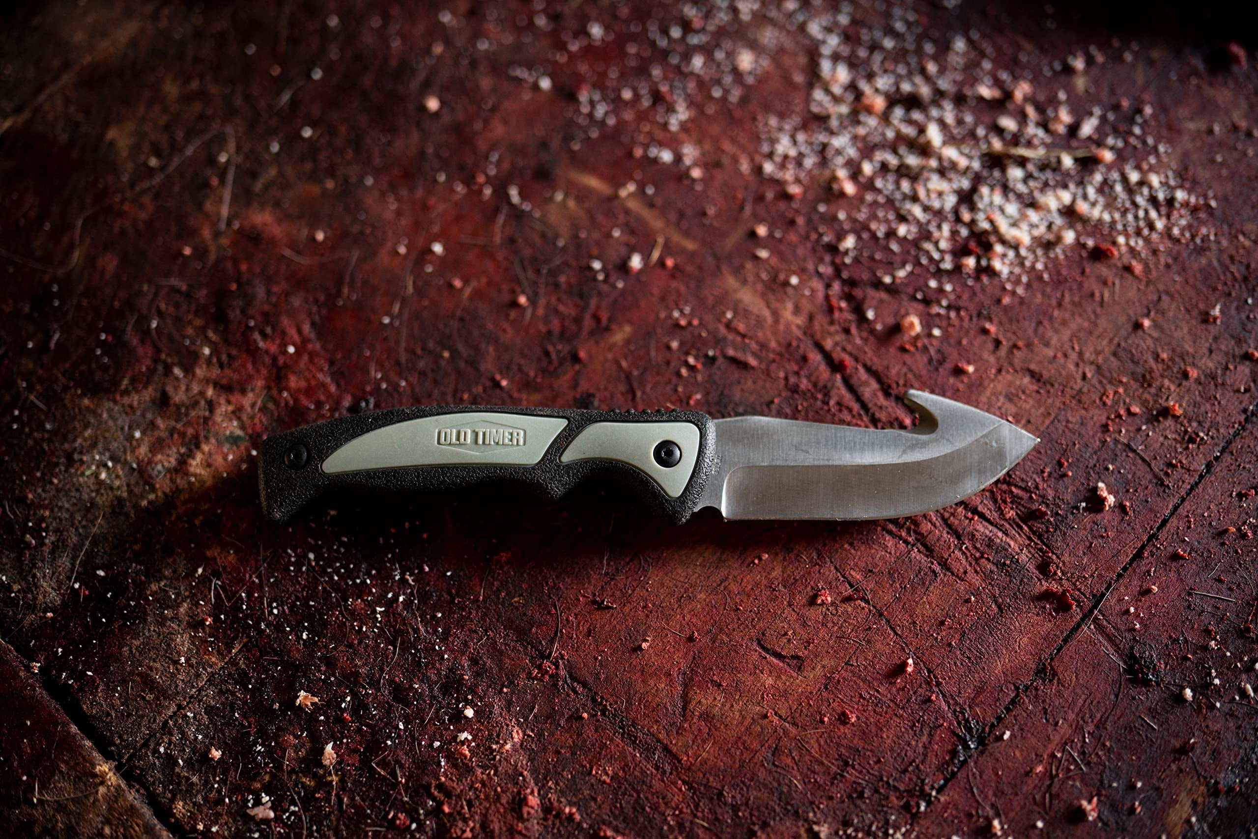 Old Timer Knife Trail Boss Gut - Hook 3.5" Deep Belly Blade