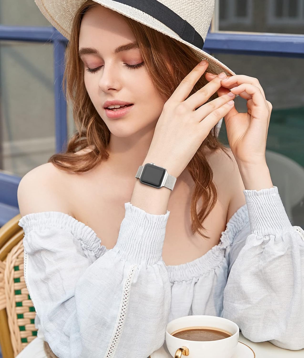 GEAK Stainless Steel Magnetic Apple Watch Band photo 6