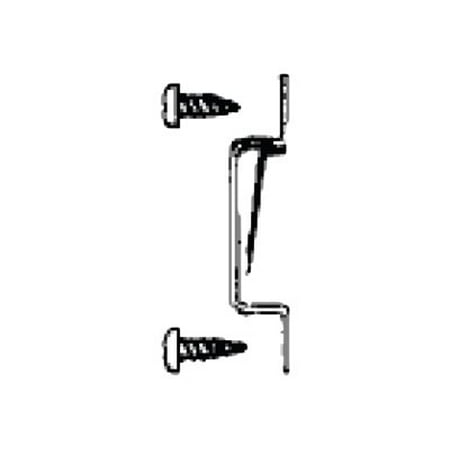 Shure Mounting Bracket for Microphone, Radio, Chrome