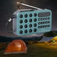 thumbnail image 4 of Mini Portable Pocket Radio Solar Charging Wireless Speakers Support USB F2, 4 of 10