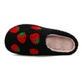 thumbnail image 4 of BERANMEY Women's Fruits Print Slippers Cute Slippers for Women Strawberry Pineapple Peach Plush House Slippers Non-Slip Soft Warm Indoor Shoes for Women & Men, 4 of 6