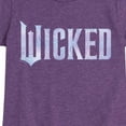thumbnail image 3 of Wicked: Part 2 - Wicked 2 Sparkle Logo - Youth Girls Short Sleeve T-shirt, 3 of 5