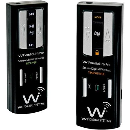 Wi Digital AudioLink Pro Portable Stereo Digital Wireless Instrument System with Wireless USB Audio Interface