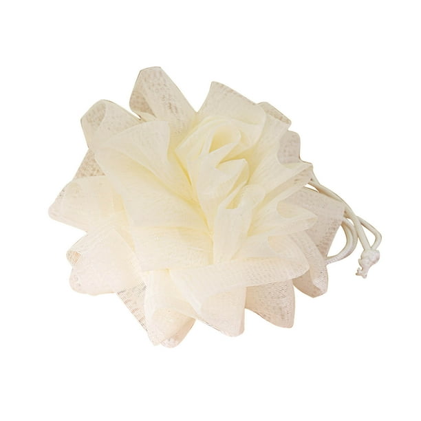 Flor de baño de ensueño y colorida: suave y sin esparcir, exfoliante, de alta belleza y agradable.