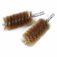 thumbnail image 2 of Utoolmart Brosse de Nettoyage pour Tube en Fil de Cuivre, Brosse de Nettoyage Ronde pour Cheminée, Brosse de Nettoyage à Interface Filetée M12, Diamètre 50mm 160mm Longueur, 2 Pcs, 2 of 4