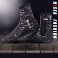 thumbnail image 3 of Botines de Buceo de Neopreno Premium, Botas de Traje de Neopreno Deportes Acuáticos Calzado a Prueba de Frío Unisex para Buceo, Rafting, Wakeboard, Pe camuflaje 44 26.5-27 Baoblaze botas de buceo, 3 of 7