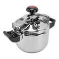 thumbnail image 1 of Household Stainless Steel Pressure Cooker Canner Explosion Proof Double Bottom Pressure Cooker for Gas Stoves Induction Stoves Shiny Style, 1 of 7