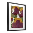 thumbnail image 2 of Stupell Industries Bohemian Tropical Cockatoos & Plants Black Framed Print Under Glass, 13 x 16, by Kay Widdowson, 2 of 8