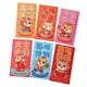 thumbnail image 2 of 6 sobres rojos del Año Lunar Chino, sobres rojos de la suerte Hong Bao Estilo A, 2 of 9