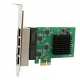 thumbnail image 1 of 4 Port Gigabit Ethernet PCI-E x1 Network Interface Card, 1 of 1