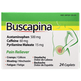thumbnail image 3 of (2 pack) Buscapina Multi Symptom Acetaminophen and Caffeine Pain Relief, 24 Tablets, 3 of 8