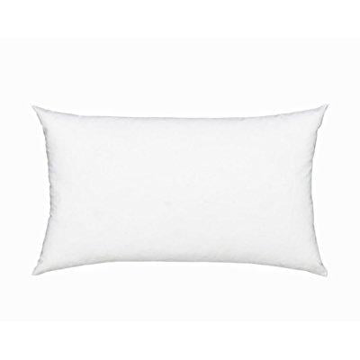 Fennco Styles Polyester Fiber White Pillow Insert Made In Usa