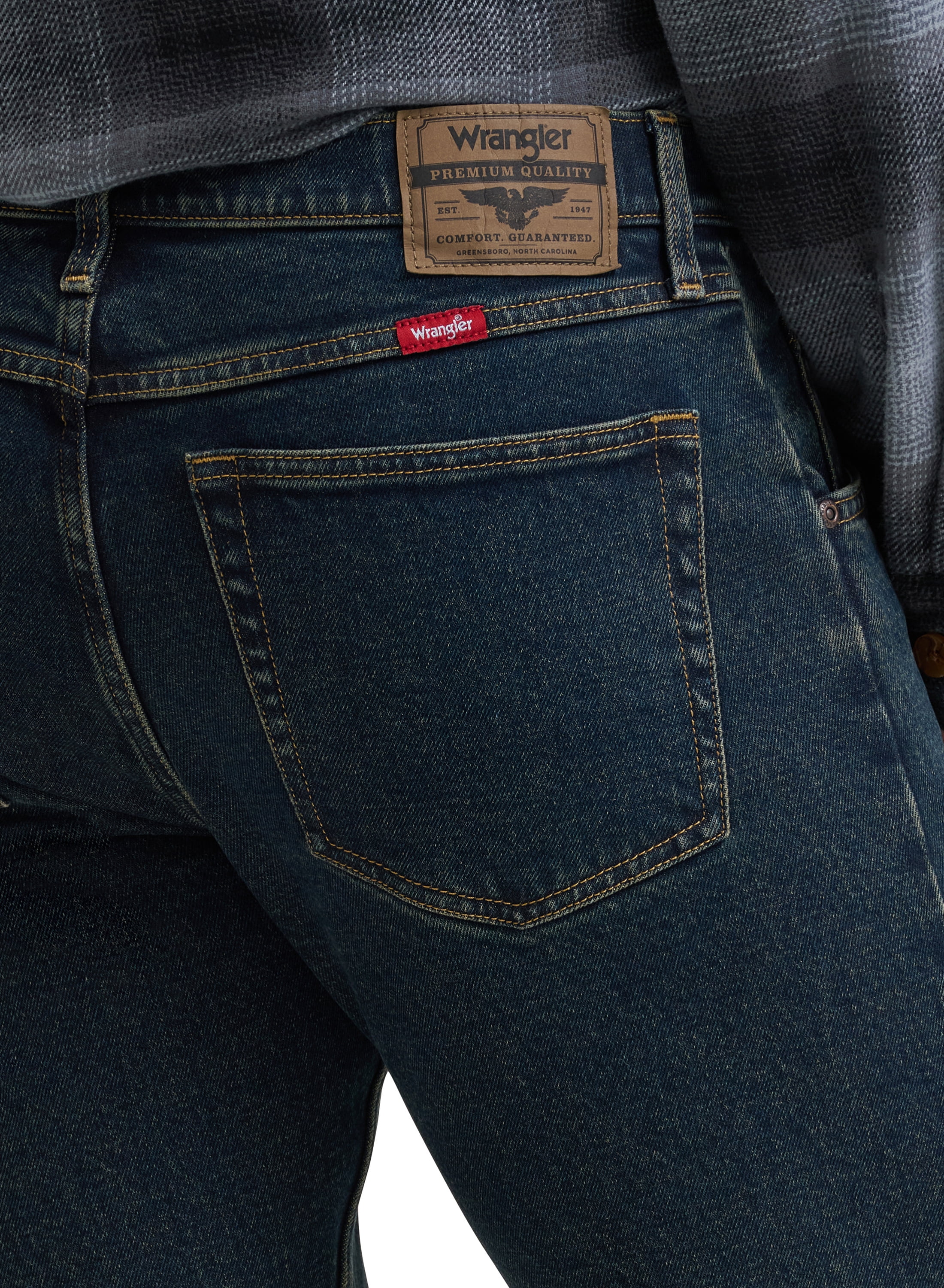 Wrangler® Men's Denim Bootcut Jeans 30x30-46x30