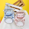 thumbnail image 3 of CSChome Geometric Print Pet Vest Pets Clothes with Towing Ring Soft Breathable Fine Workmanship Comfortable Photograph Prop Polyester Geometric Print Pet T-shirt, 3 of 6