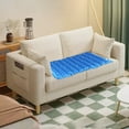 thumbnail image 4 of Tapis de Glace Réutilisable d'Été Pliable Rempli d'Eau Coussin de Siège Multifonction pour Maison École Voyage 90x48 cm, 4 of 4