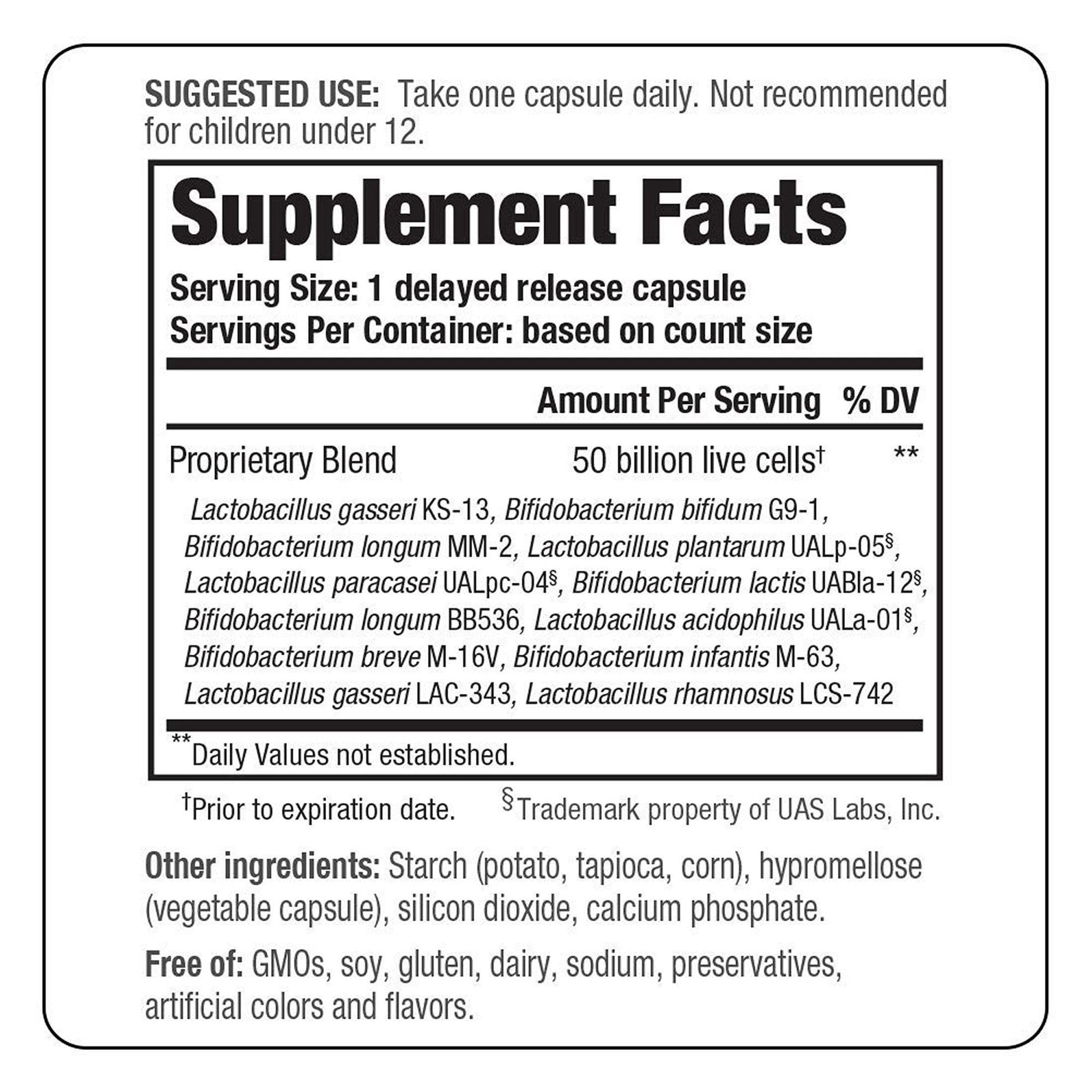 Max Probiotic, Maximum reinforcement for gut health*, 30 capsules