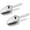 2 Pack, variant on VeSteel Rust Resistant 3 oz Stainless Steel 6.5" Kitchen Utility Scoop