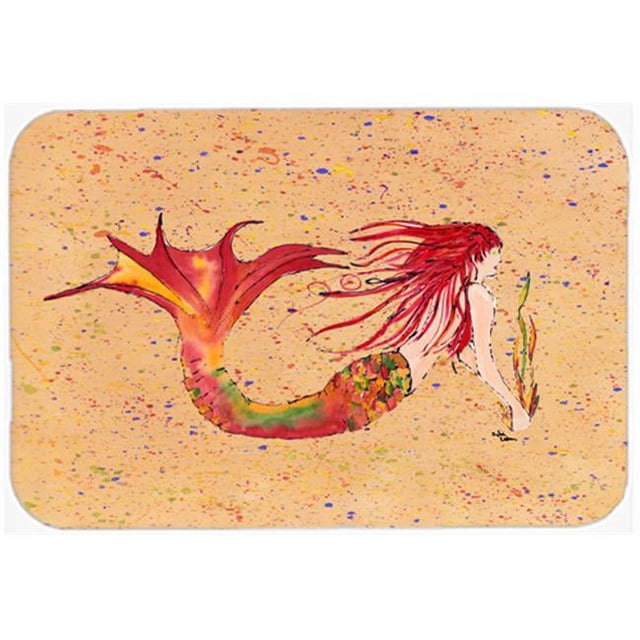 Carolines Treasures 8339LCB Mermaid Glass Cutting Board - Large