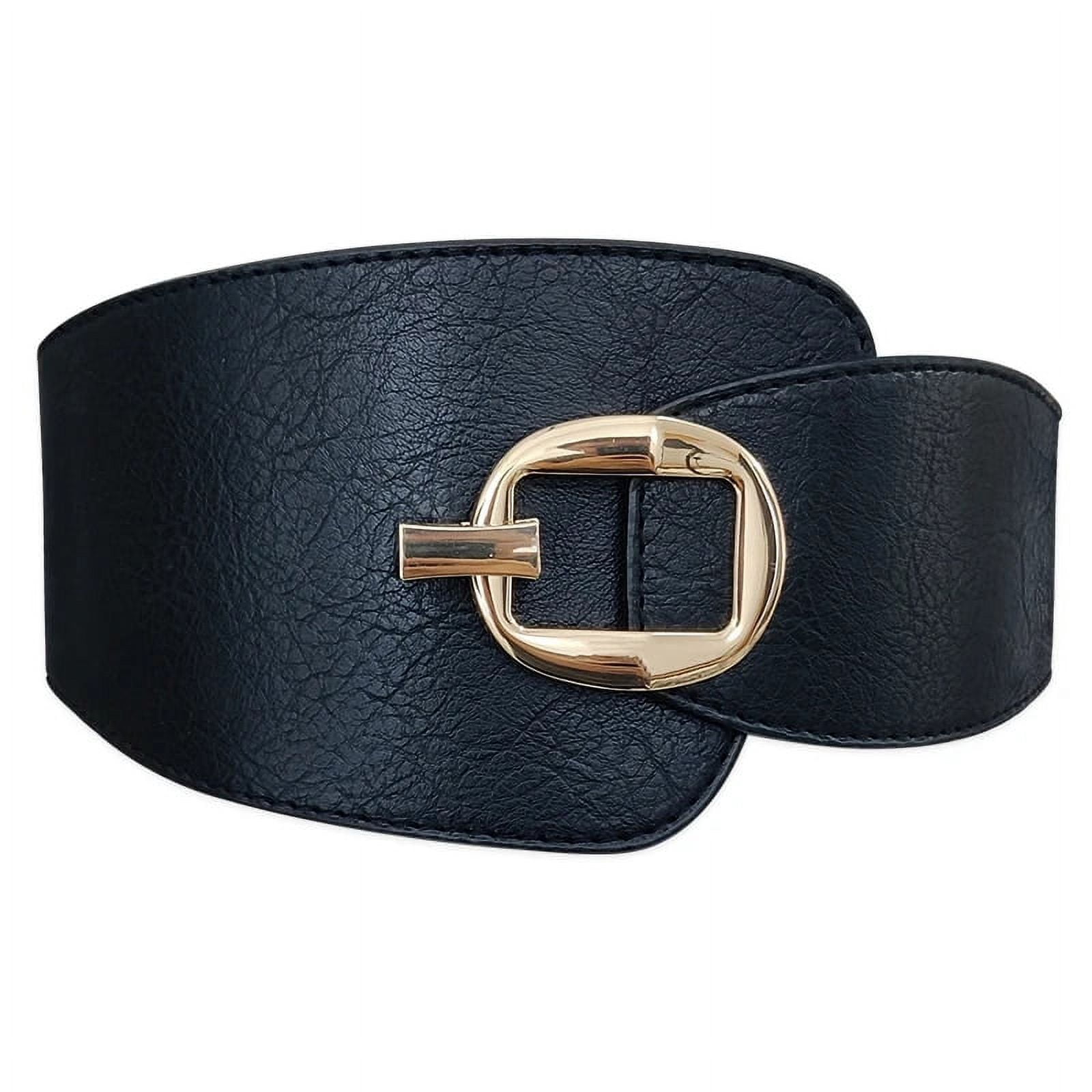 Dressy black belt best sale