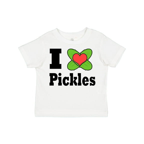 Inktastic I Heart Pickles Boys or Girls Toddler T-Shirt