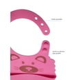 thumbnail image 4 of Baberos para Bebé Match & Enjoy Set de 3 diseño Oso con contenedor de migas Libre de BPA, 4 of 9