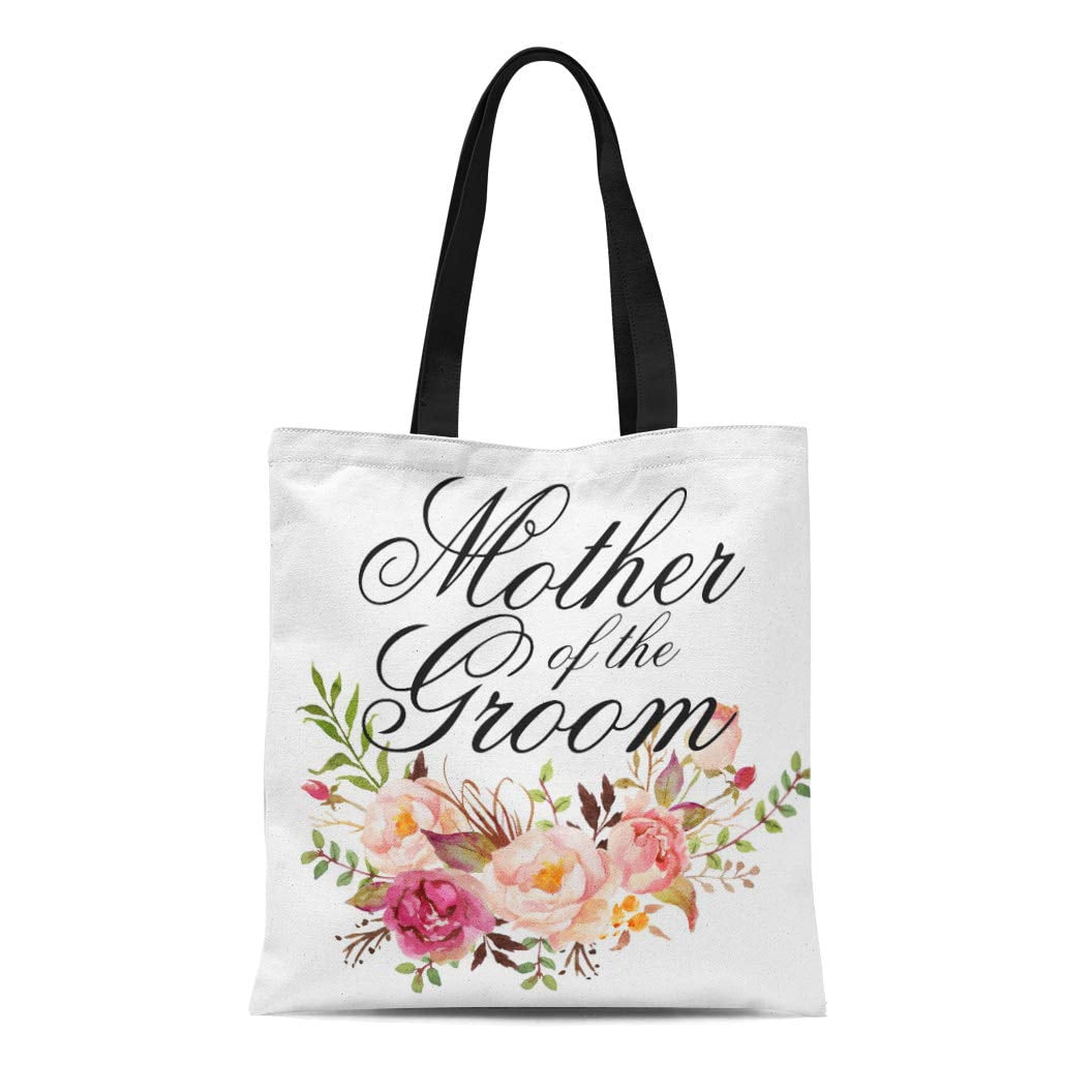 ASHLEIGH Canvas Tote Bag Bridal Mother of the Groom Elegant Rustic ...