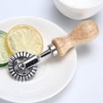 thumbnail image 2 of jifeng Steel Ravioli Cutter Maker & Wooden Handle Roll, 2 of 5