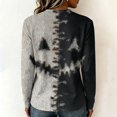 thumbnail image 5 of Halloween Long Sleeve Shirts for Women 2026 Plus Size Funny Cute Vintage Teacher Shirts Casual Holiday Tops Clothes Black M, 5 of 5