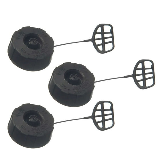 Husqvarna Craftsman Poulan 3 Pack Fuel Cap W/Retainer - 530014347-3PK