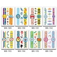 thumbnail image 3 of 8 Sheets Kids Tattoo Sticker Cute Waterproof Watch Fake Tattoo Temporary Tattoo, 3 of 10