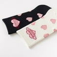 thumbnail image 4 of Bas de Sport Imprimé Lettres Chaussettes Mi-Mollet Rétro Confortables pour Usage Quotidien, 4 of 4
