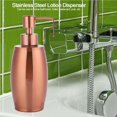 thumbnail image 2 of Dispensador De Loción Líquida De Jabón Bombeado A Mano De Acero Inoxidable De 350Ml, Accesorio De Baño Para Hotel Y Hogar Speravity HA013415-00, 2 of 6