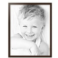 thumbnail image 2 of ArtToFrames 22" x 28" Walnut Picture Frame, 22x28 inch Brown MDF Poster Frame (WOM-4094), 5 Pack, 2 of 7
