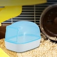 thumbnail image 7 of VISALY Small Animals Bathroom, Sand Bath Container, Pet Bathroom For Dwarf Hamster Gerbil,Blue, 7 of 7