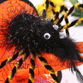 thumbnail image 4 of Diadema de araña de Halloween, pendientes de araña, guantes de tela de araña de encaje, cintas para el pelo de viuda negra para mujer MFZFUKR CPB-DE-LYY1033-5, 4 of 5