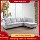 thumbnail image 2 of Living room sofa set-up sofa bed 2 pieces linen combination modern fabric furnishings, black My Lux Decor Round, 2 of 10