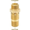 thumbnail image 3 of Stanbroil LP Propane Gas High Capacity 3/4" Air Mixer Valve for Fire Pit and Fireplace - Solid Brass, 300K BTU, 3 of 6