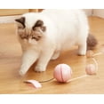 thumbnail image 3 of Juguete Interactivo para Gatos Azul, Pelota Que Rebota Autogiratoria Inteligente para Gatitos de Interior, con 2 Modos, Luz LED Convertible, Recargable por USB, Juguete para Gatos Adultos, 3 of 5