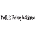 thumbnail image 2 of Time 4 MATH Science Algebra Multiplication GeometryTeacher Classroom Student Homework Artwork Holiday Gift Decorating Ideas Bedroom Wall Decal Sticker - Size: 10 In X 2 In, 2 of 5